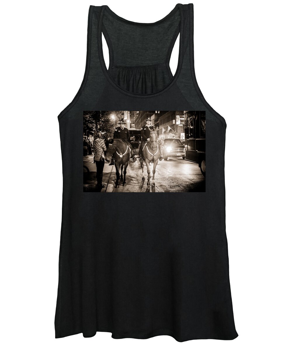 Nightlife Women's Tank Top featuring the photograph Chicago's Finest by Melinda Ledsome
