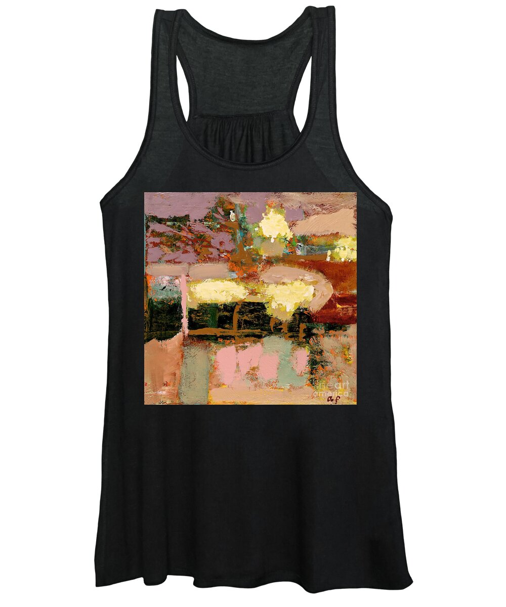 Landscape Women's Tank Top featuring the painting Chopped Liver by Allan P Friedlander