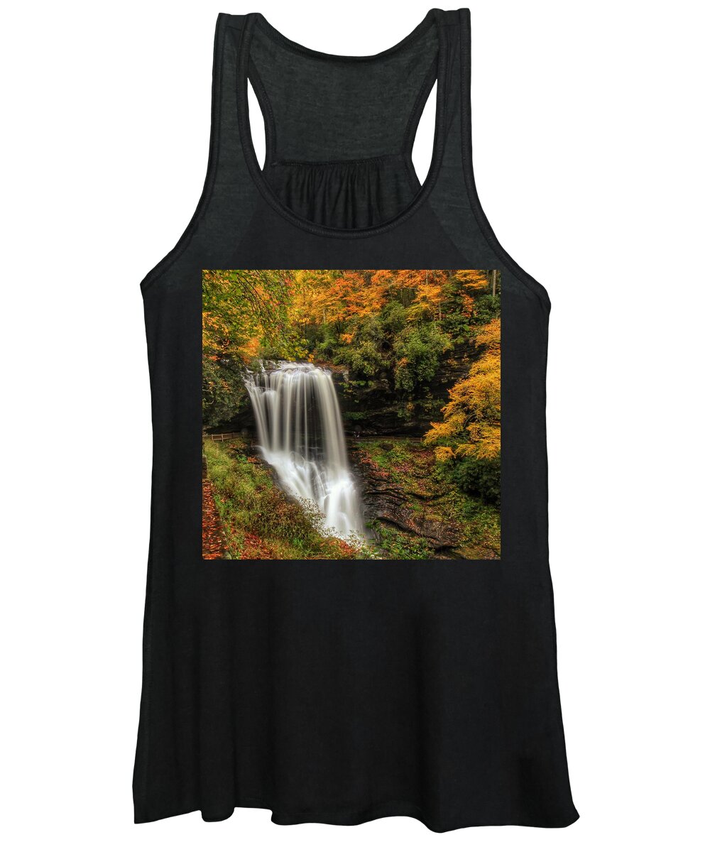 Dry Falls Women's Tank Top featuring the photograph Colorful Dry Falls by Chris Berrier