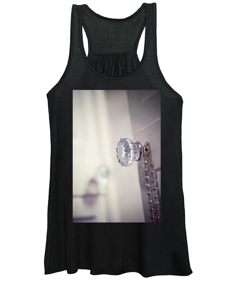 Door Women's Tank Top featuring the photograph Come Early Morning by Trish Mistric