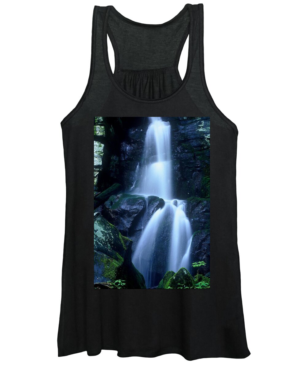 Landscape Women's Tank Top featuring the photograph Cool Sanctuary by Rodney Lee Williams