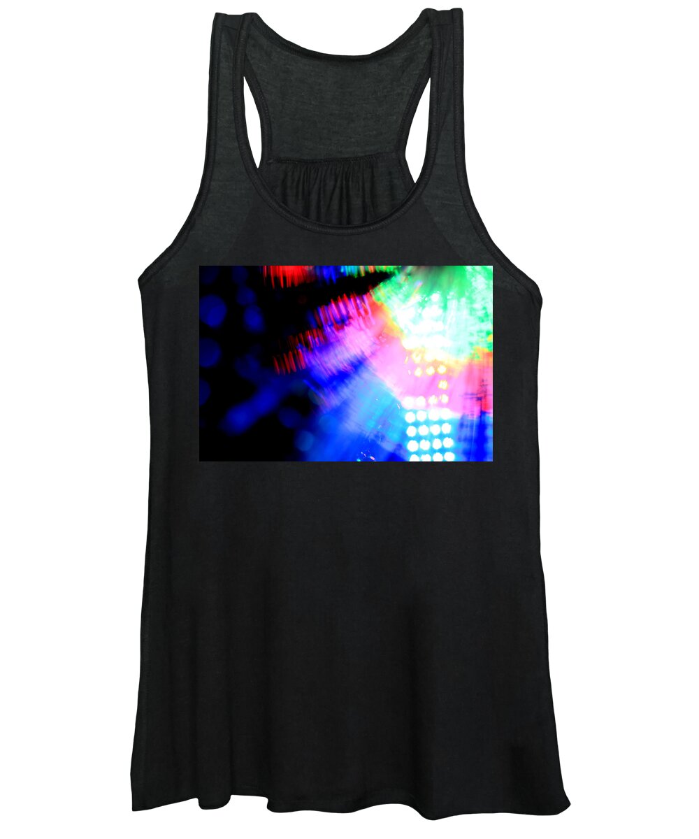 Abstract Women's Tank Top featuring the photograph Dancing Queen by Dazzle Zazz