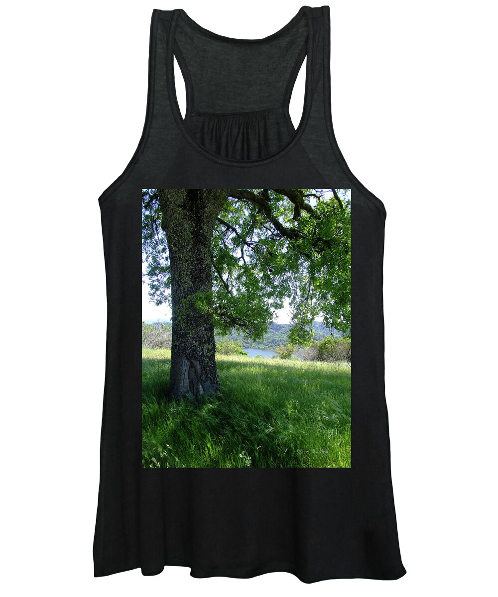Nature Women's Tank Top featuring the photograph Days Of Summer by Donna Blackhall