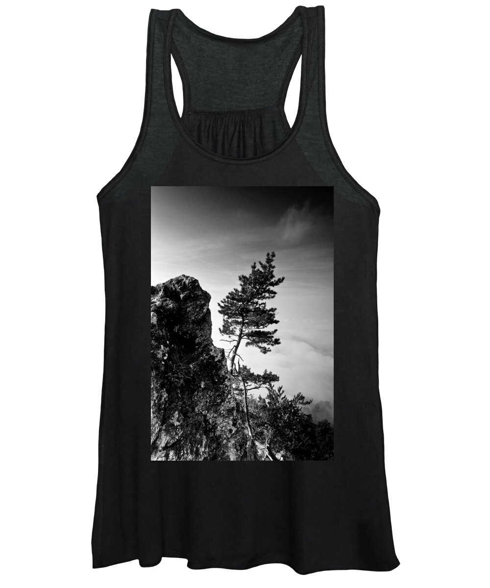 Landscape Women's Tank Top featuring the photograph Defiant by Davorin Mance