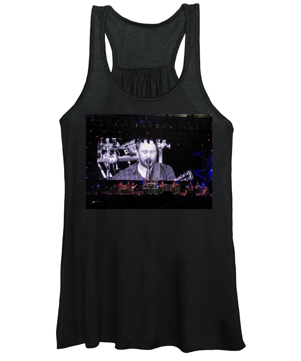 Dave Women's Tank Top featuring the photograph DMB Live by Aaron Martens