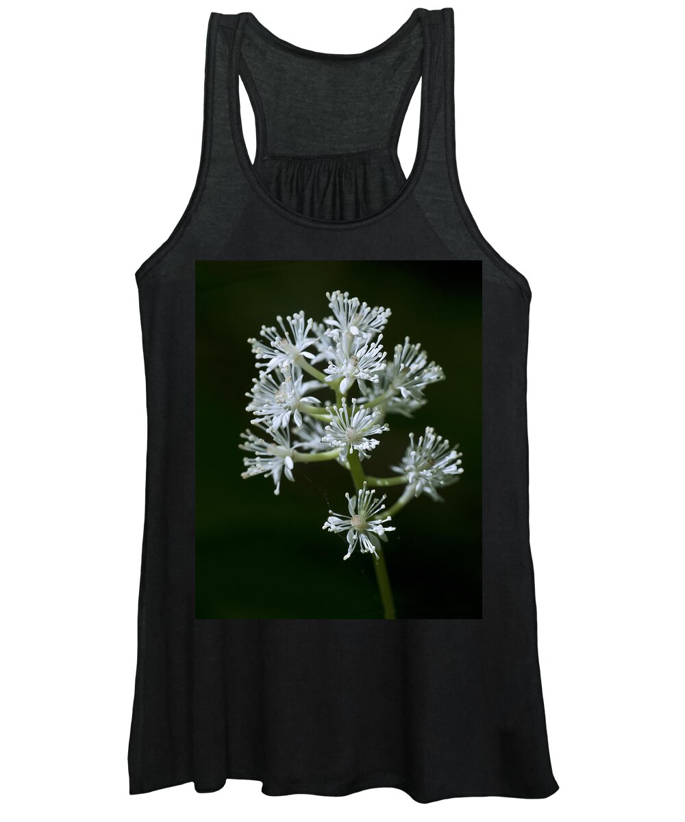 Flower Women's Tank Top featuring the photograph Doll's Eyes by Carol Erikson