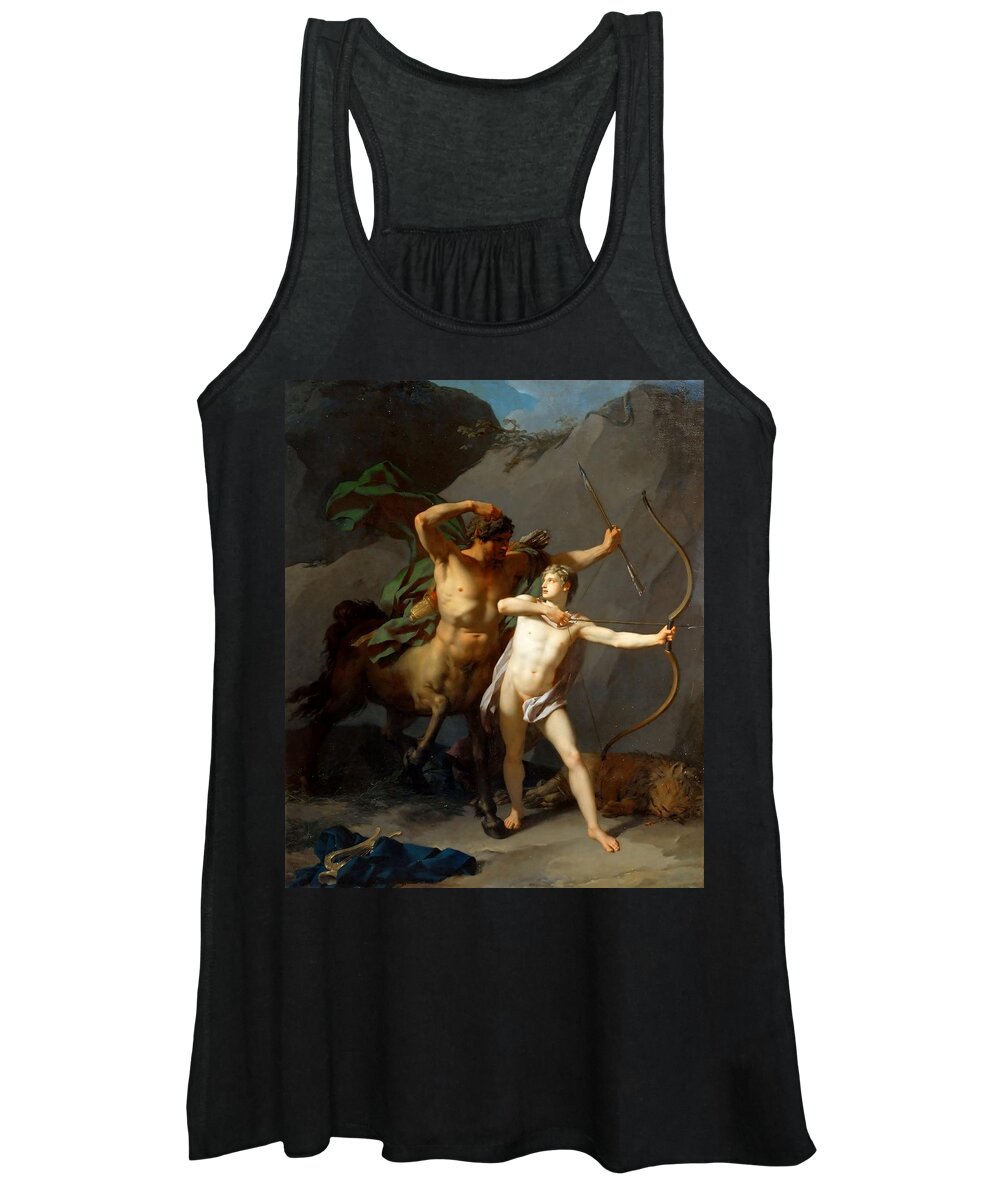Jean Baptiste Regnault Women's Tank Top featuring the painting Education of Achilles by Jean Baptiste Regnault