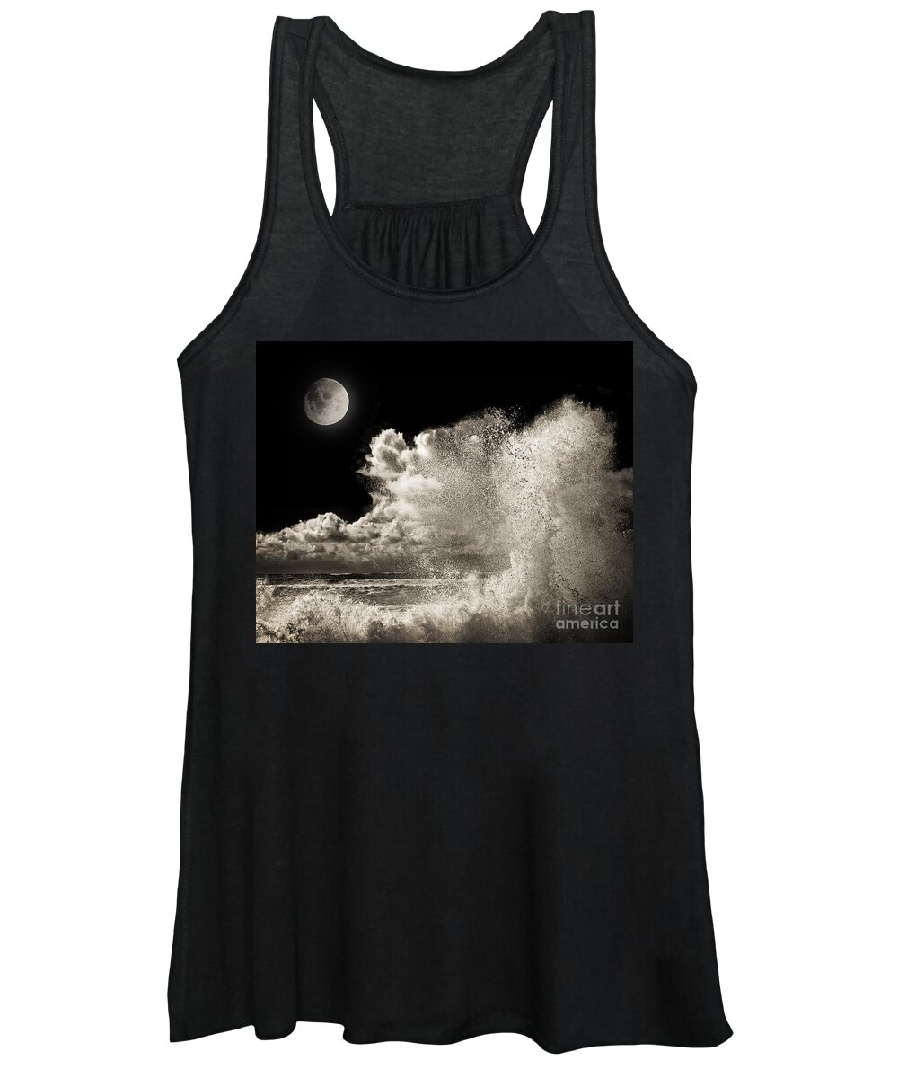 Full Women's Tank Top featuring the photograph Elements of Power by Edmund Nagele FRPS