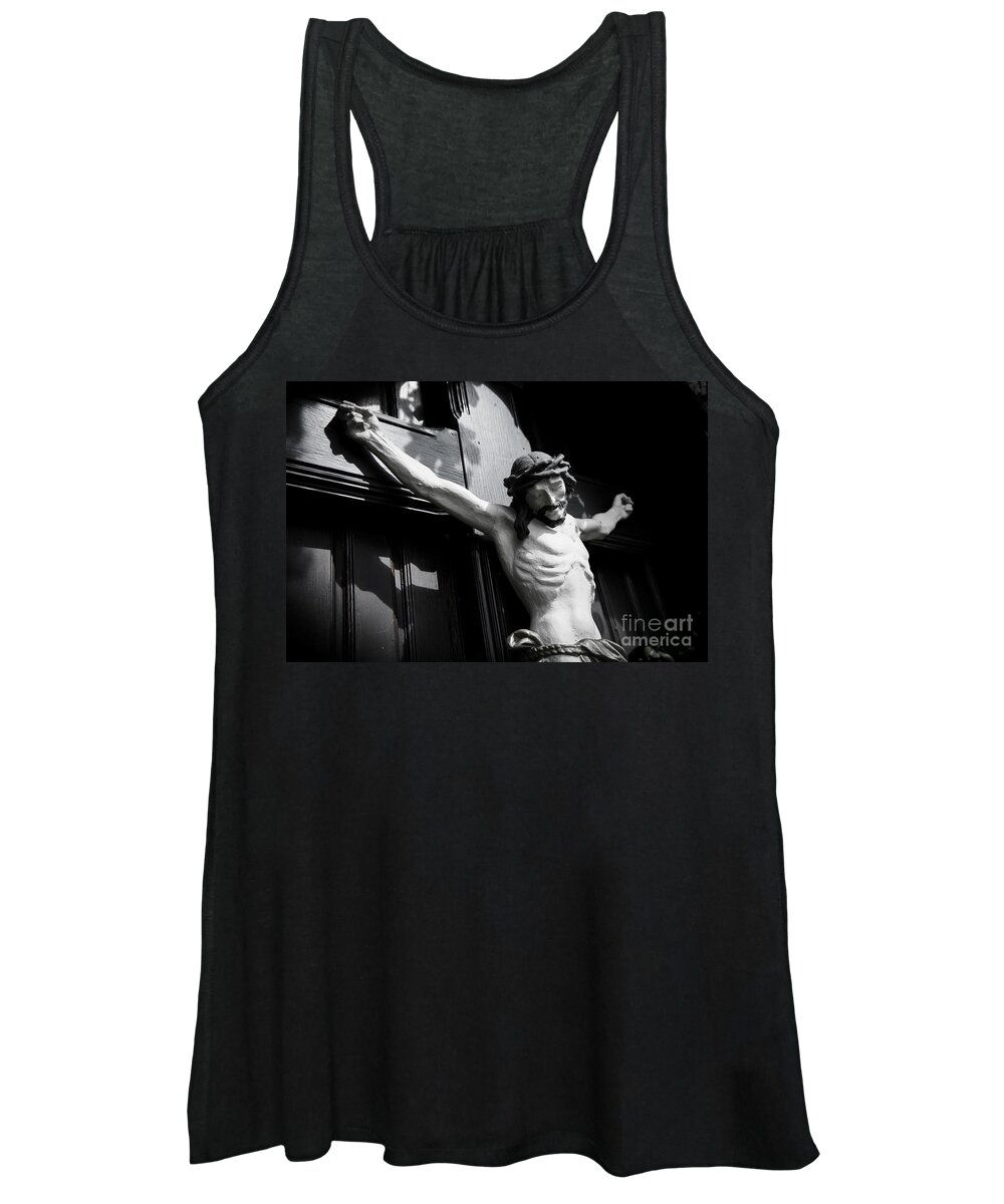 Christ Women's Tank Top featuring the photograph Faith2 by Hannes Cmarits