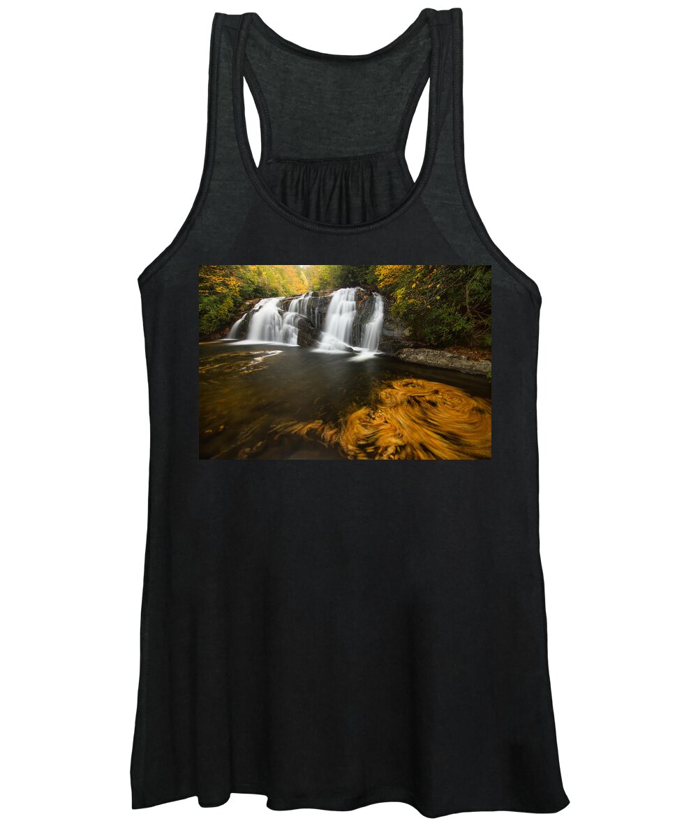 Water Women's Tank Top featuring the photograph The Swirlpool by Doug McPherson