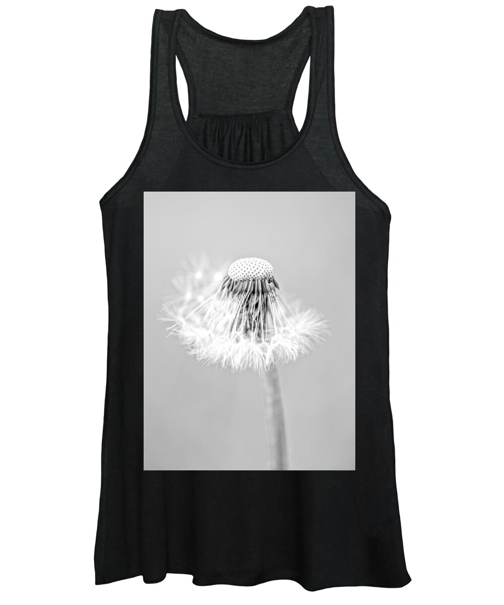 Dandelion Women's Tank Top featuring the photograph Falling Apart by Sandra Parlow