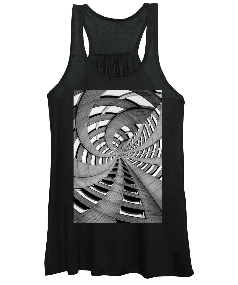 New York Women's Tank Top featuring the photograph Falling Into by Az Jackson