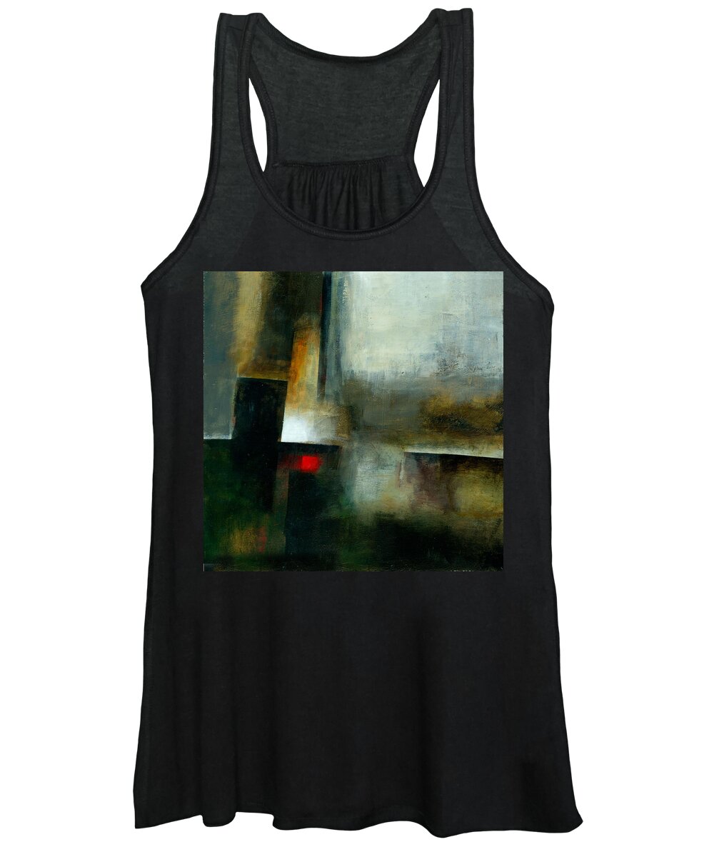 Fresh Paint Women's Tank Top featuring the painting Fresh Paint #7 by Jane Davies