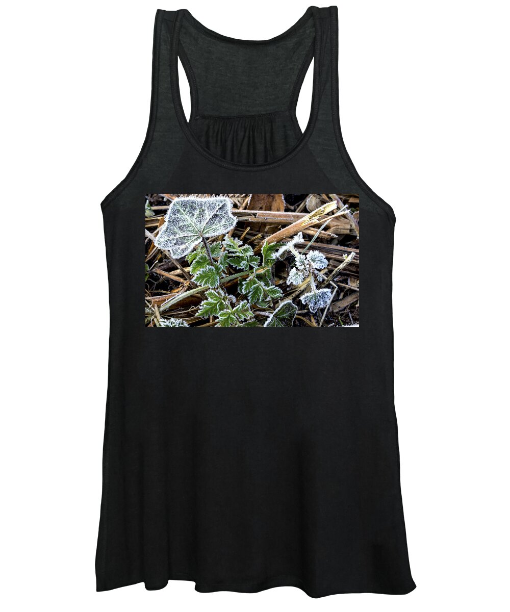 Frost Women's Tank Top featuring the photograph Frosty by Spikey Mouse Photography