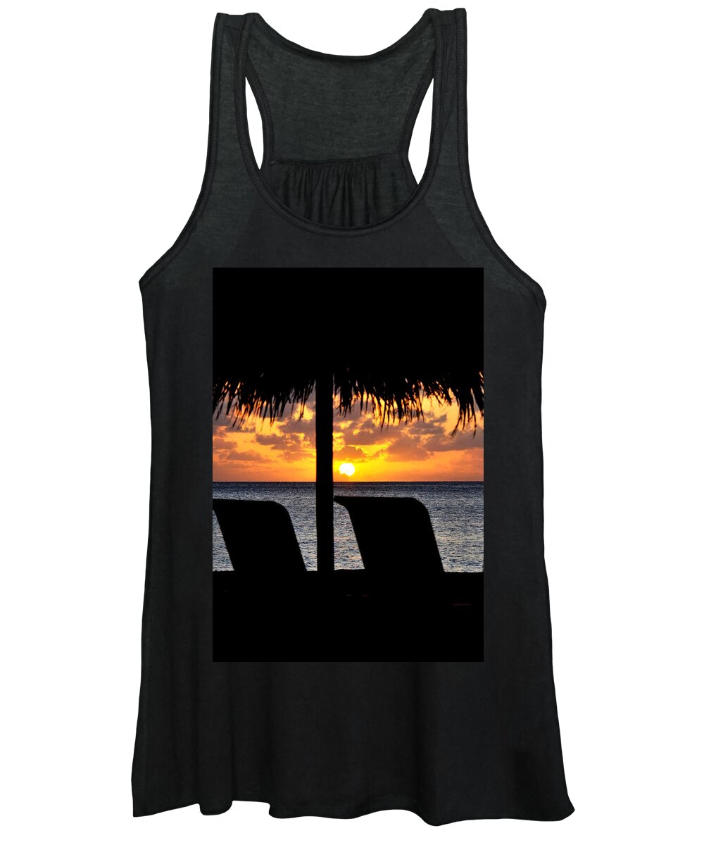 Sunsets Women's Tank Top featuring the photograph God's Gift by Caroline Stella