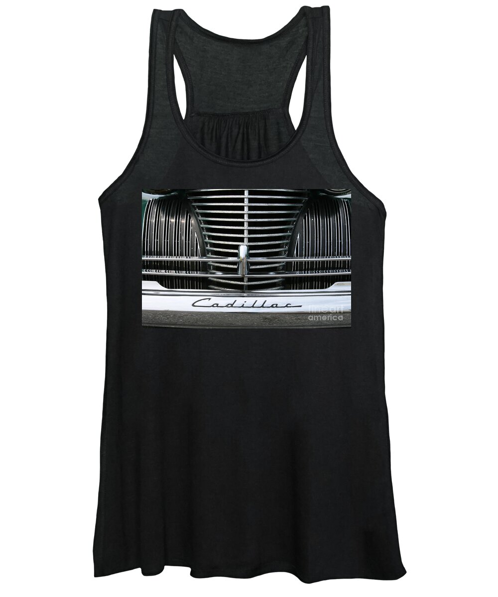 Cars Women's Tank Top featuring the photograph Grillwork by Crystal Nederman