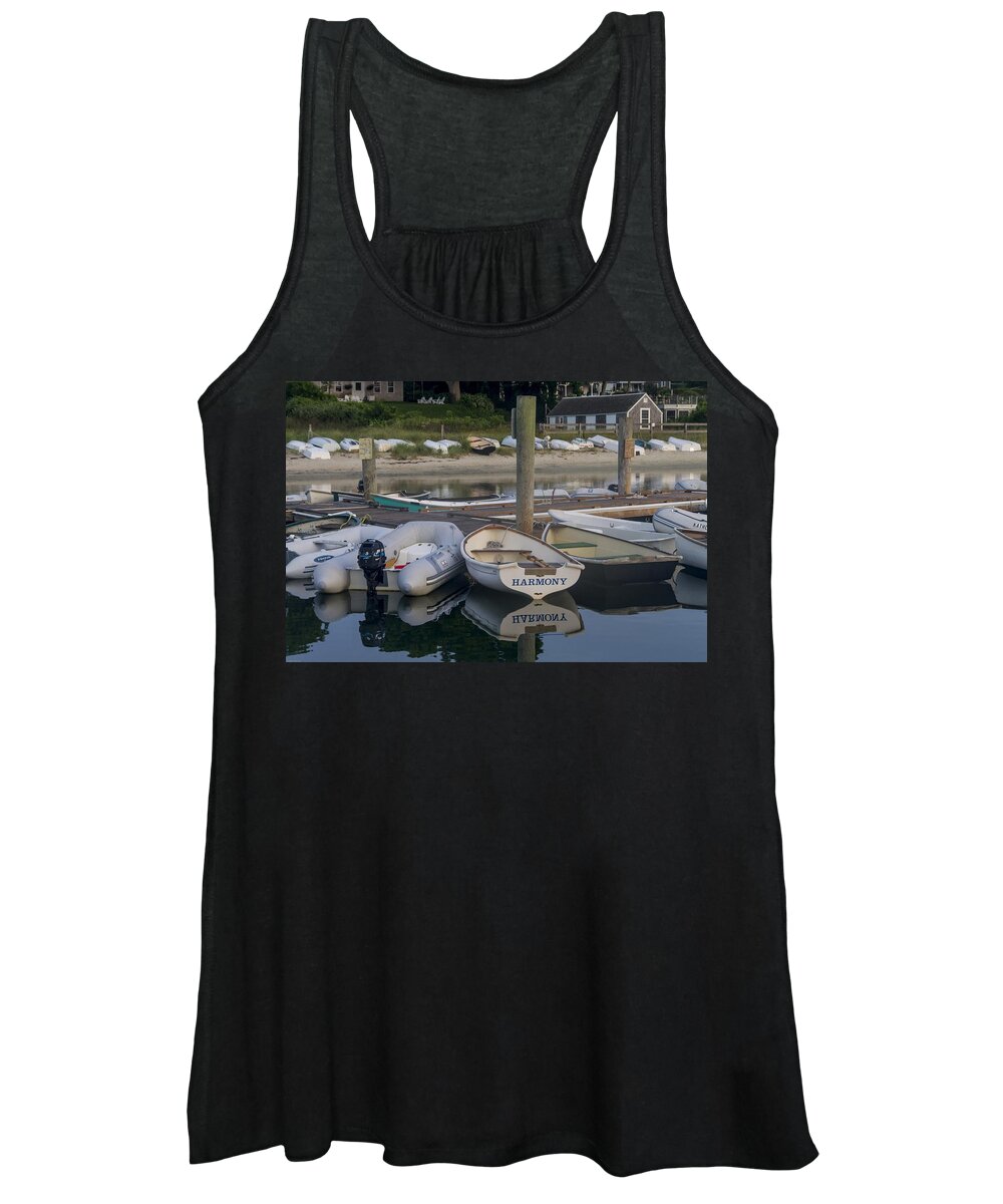 Scenic Women's Tank Top featuring the photograph Harmony by Nautical Chartworks