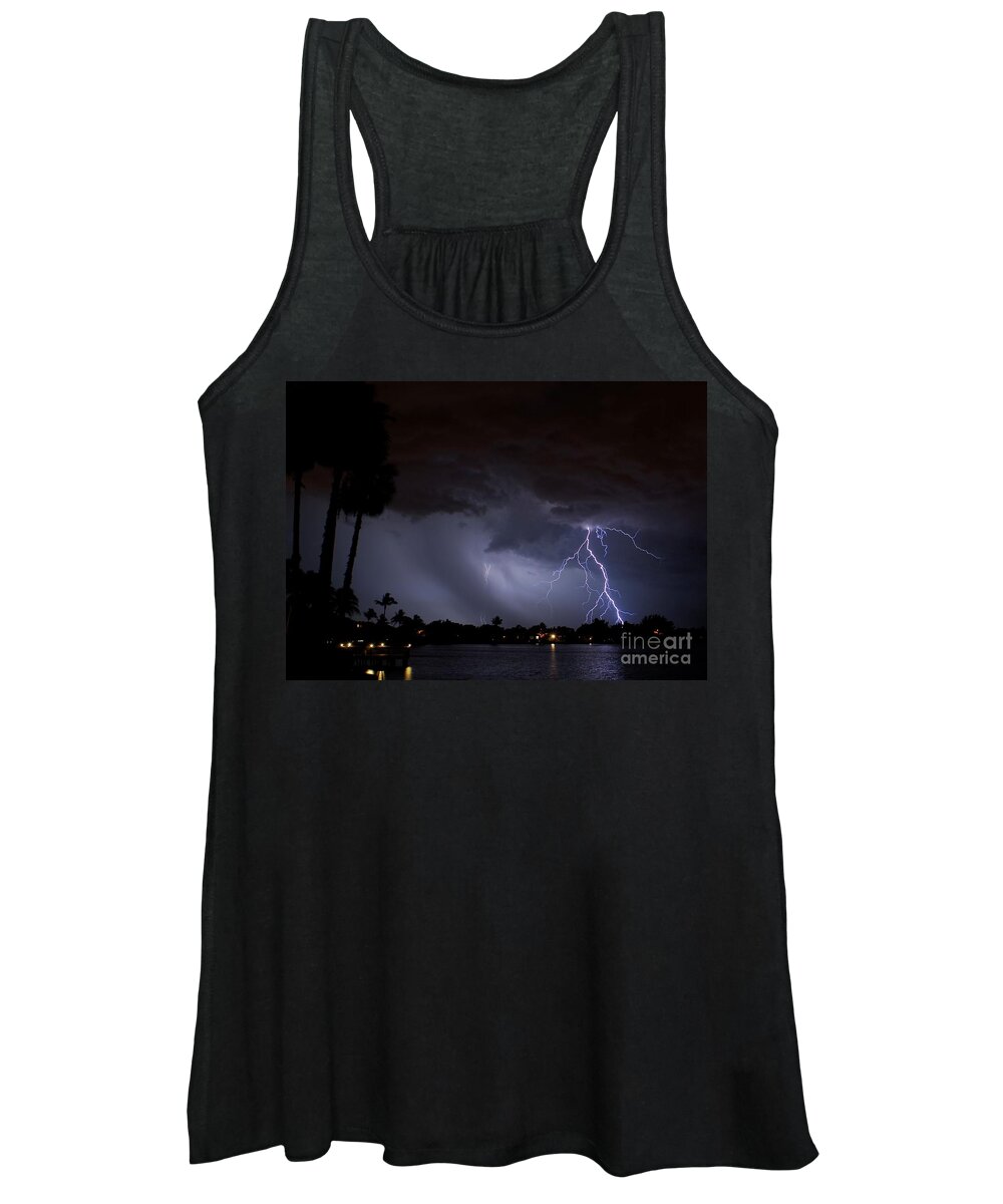Powerful Women's Tank Top featuring the photograph Head in the clouds by Quinn Sedam