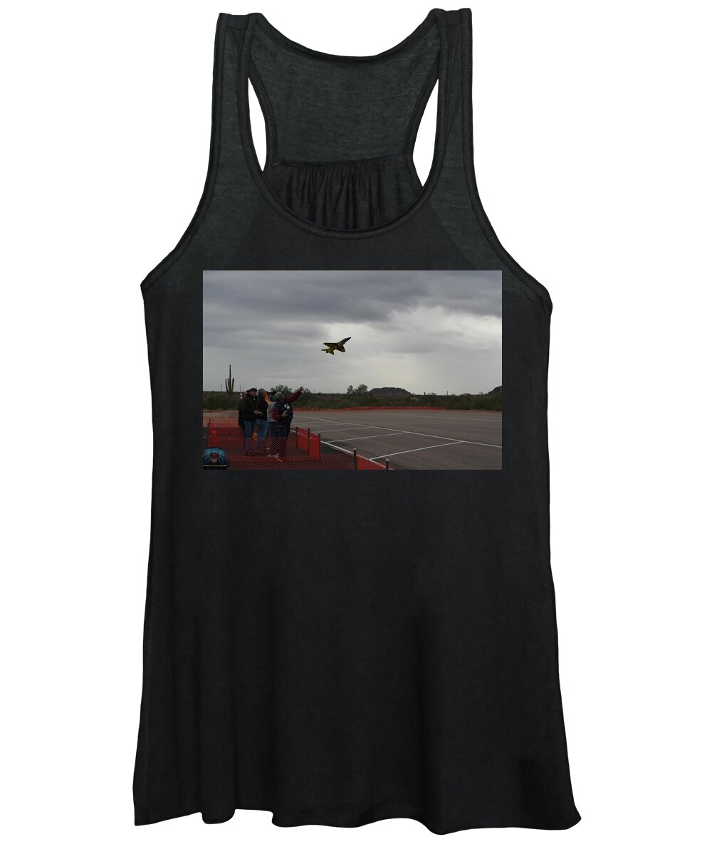 F-16 Women's Tank Top featuring the photograph Heave by David S Reynolds