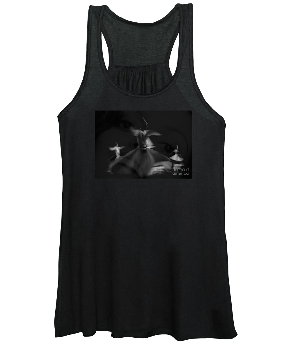 Sufi Women's Tank Top featuring the photograph I Am by Andrea Kollo