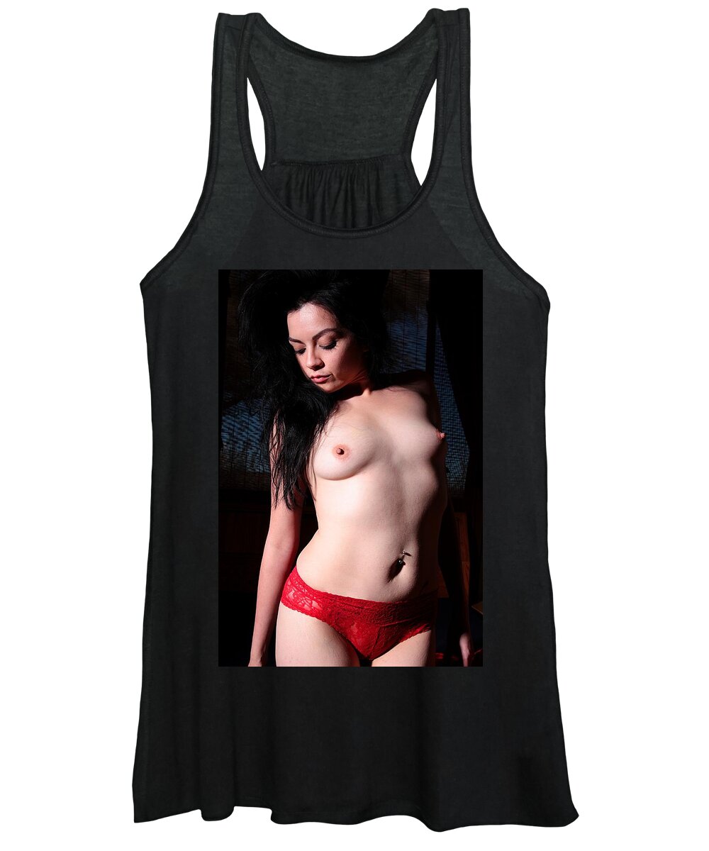 Nude Women's Tank Top featuring the photograph In The Eye Of The Beholder by Joe Kozlowski