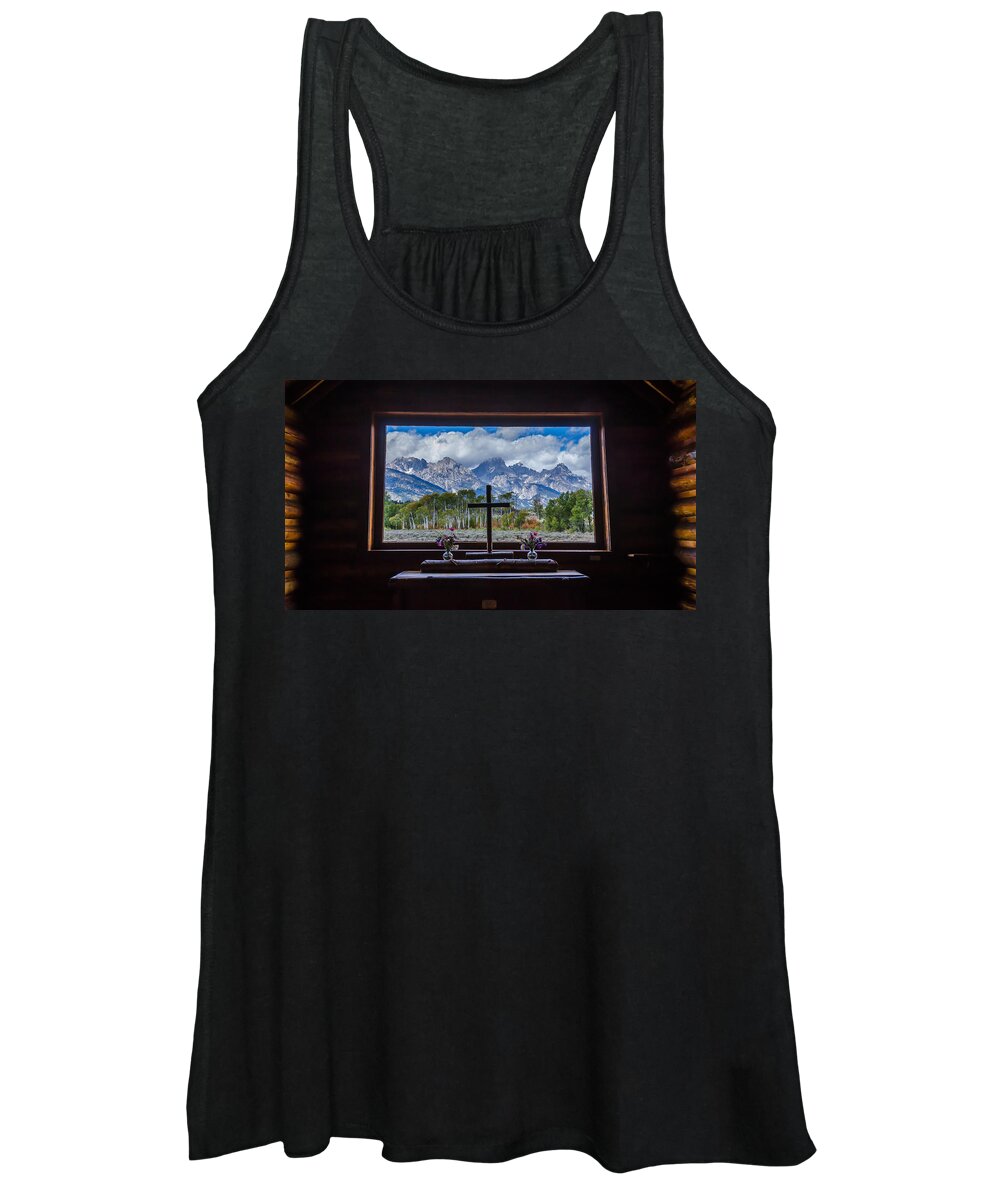 Inside Looking Out Women's Tank Top featuring the photograph Inside Looking Out by Debra Martz