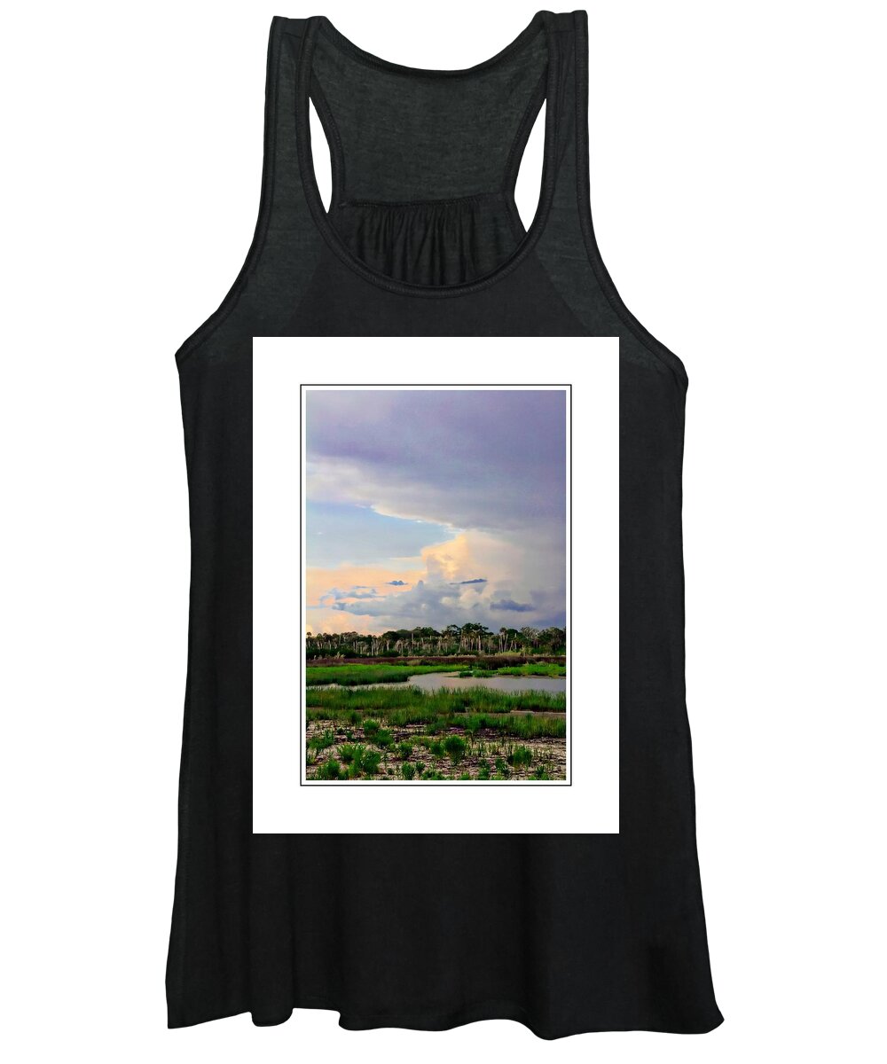 Intracoastal Scenic Women's Tank Top featuring the photograph Intracoastal Colours by Alice Gipson