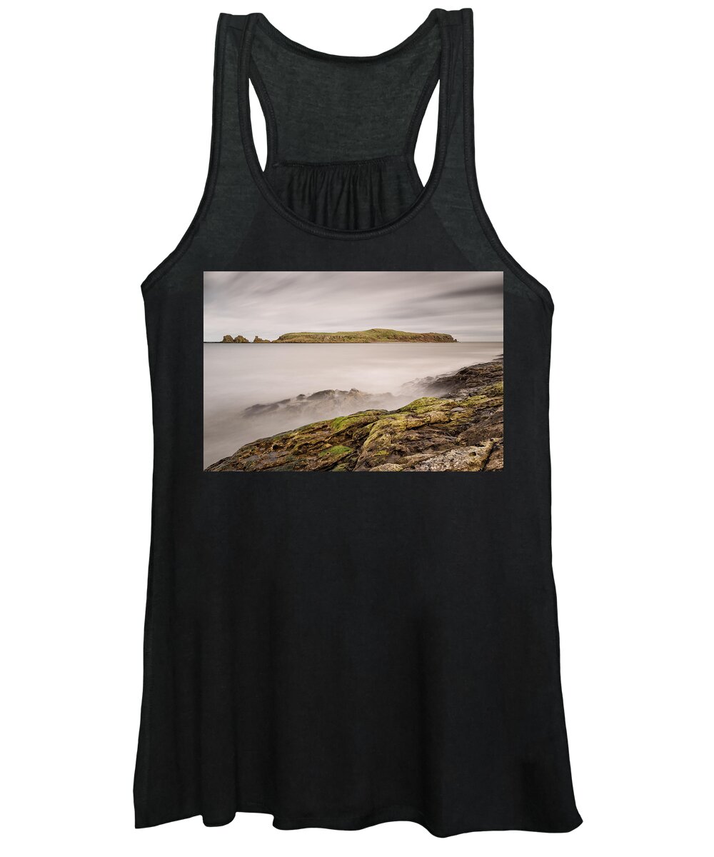 Isle Of Muck Women's Tank Top featuring the photograph Isle of Muck by Nigel R Bell