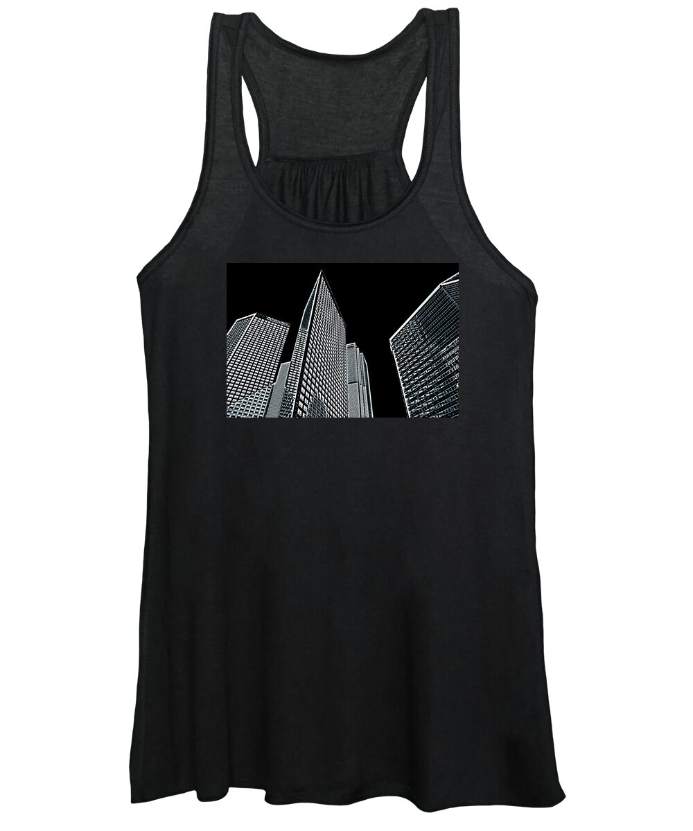 Cityscape Women's Tank Top featuring the photograph La 0412 by Andre Aleksis