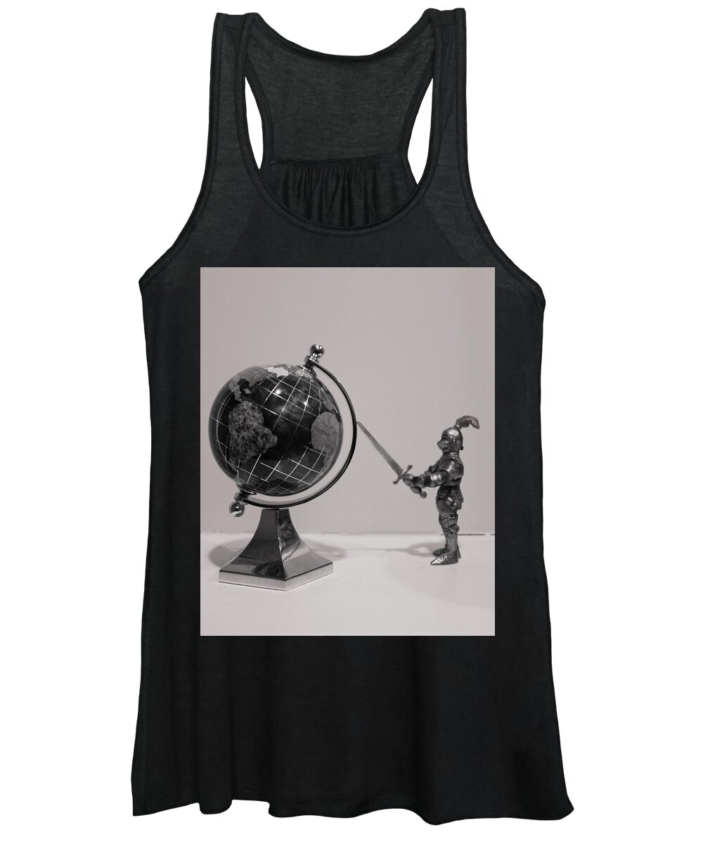 Knight Women's Tank Top featuring the photograph Last Knight by Stacy C Bottoms