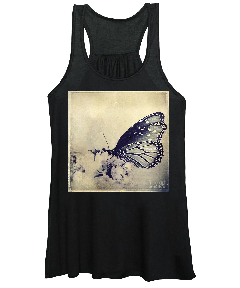 Butterfly Women's Tank Top featuring the photograph Librada by Trish Mistric