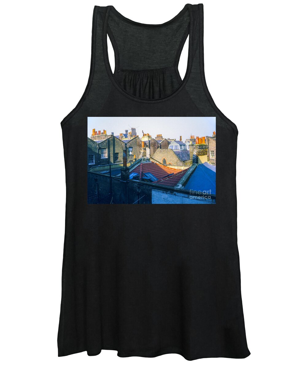 London Women's Tank Top featuring the photograph London Rooftops by Bob Phillips