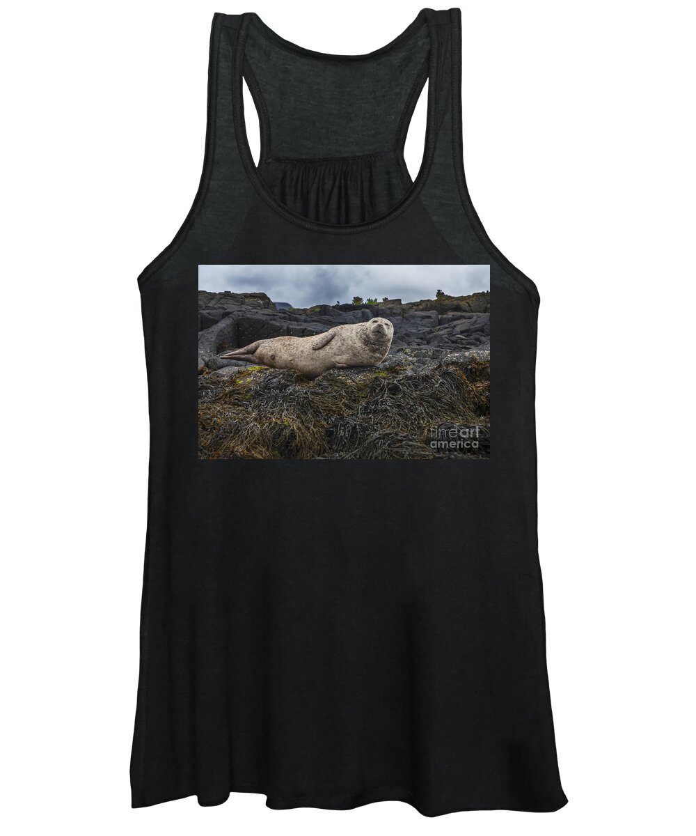 Harbor Women's Tank Top featuring the photograph Look at Me by Diane Macdonald