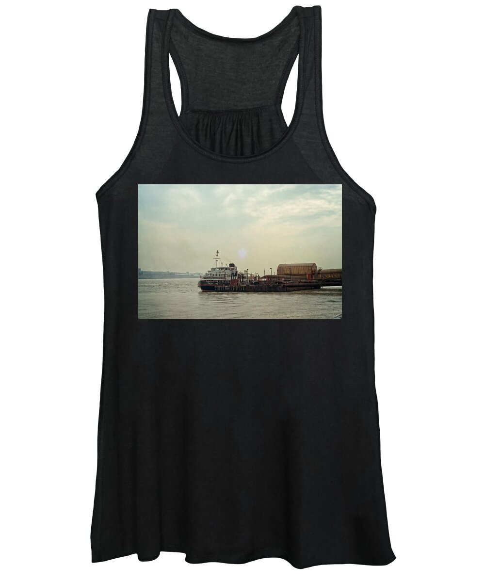 Mersey Women's Tank Top featuring the photograph Mersey Ferry by Spikey Mouse Photography