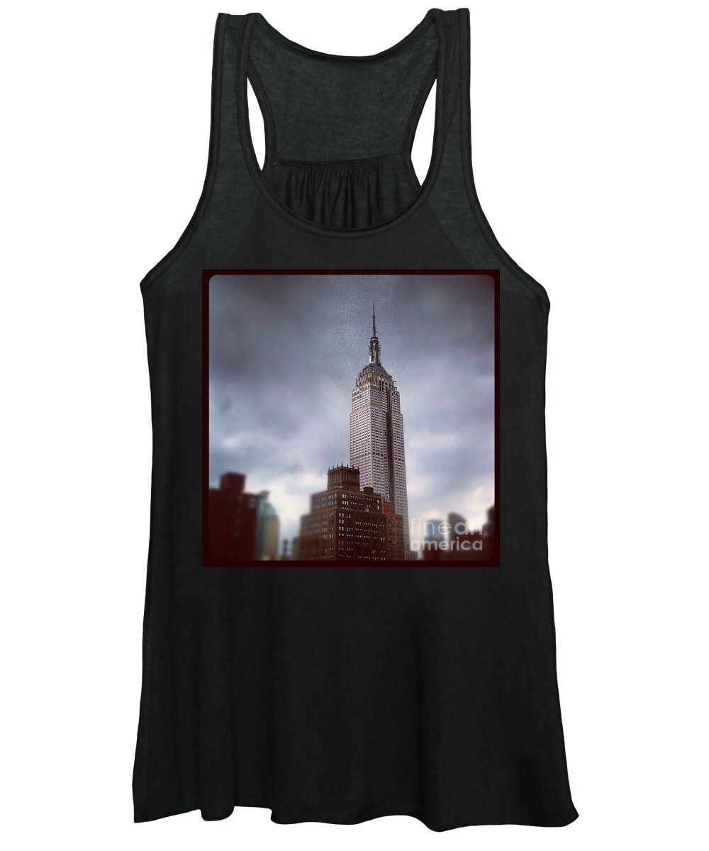 Empire State Building Women's Tank Top featuring the photograph My Heart by Denise Railey