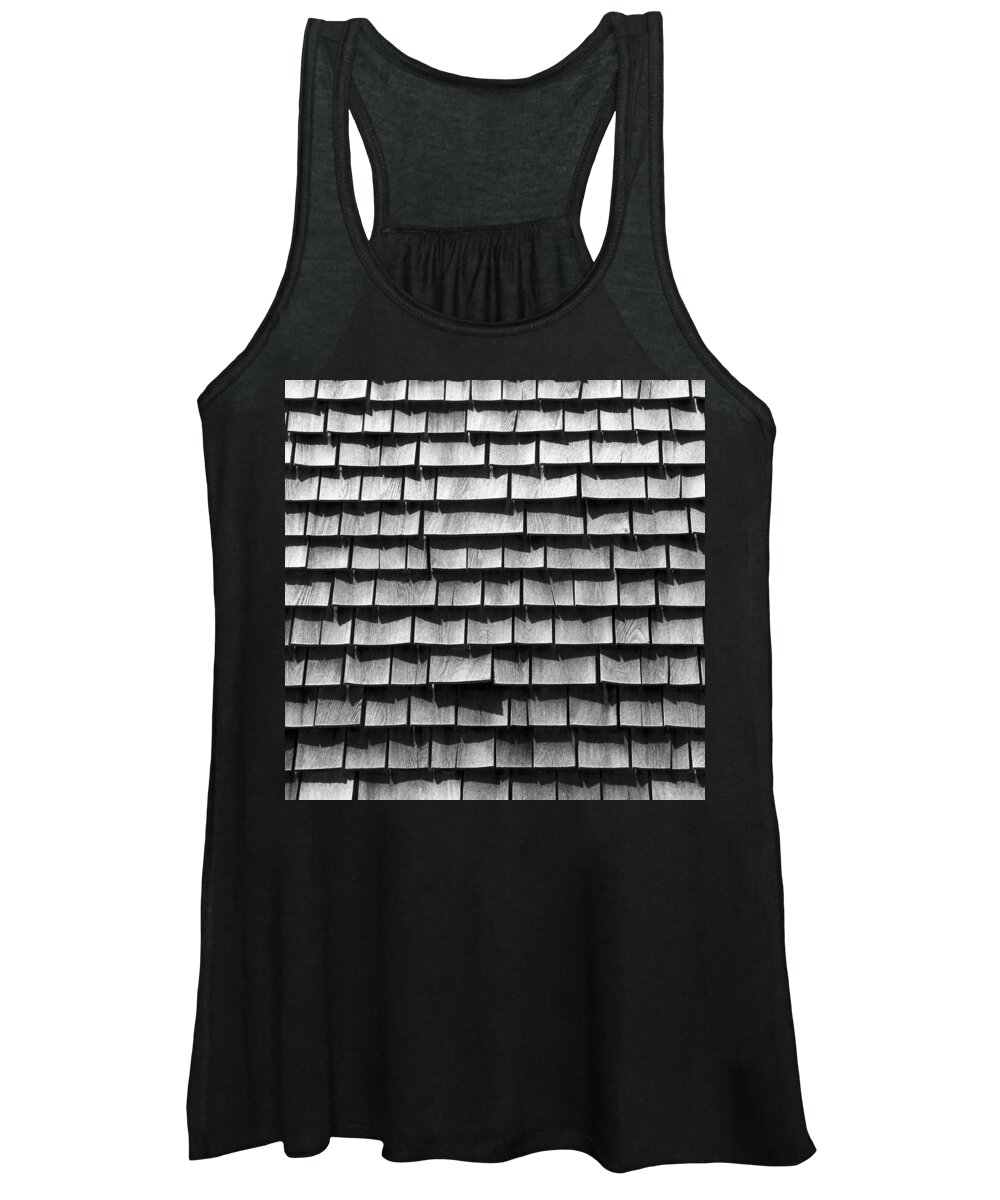 Nantucket Women's Tank Top featuring the photograph Nantucket Shingles by Charles Harden