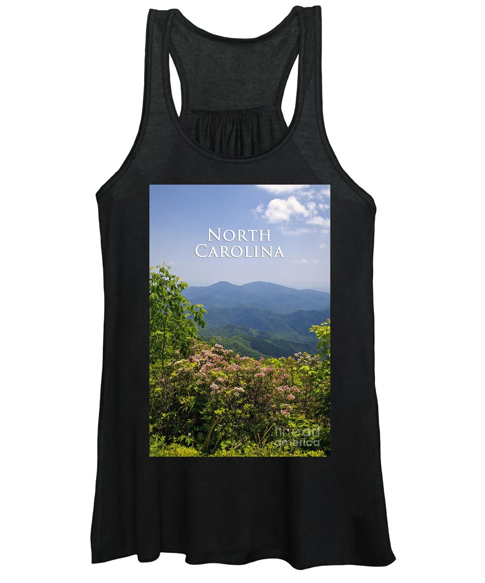 Roan Women's Tank Top featuring the photograph North Carolina Mountains by Jill Lang