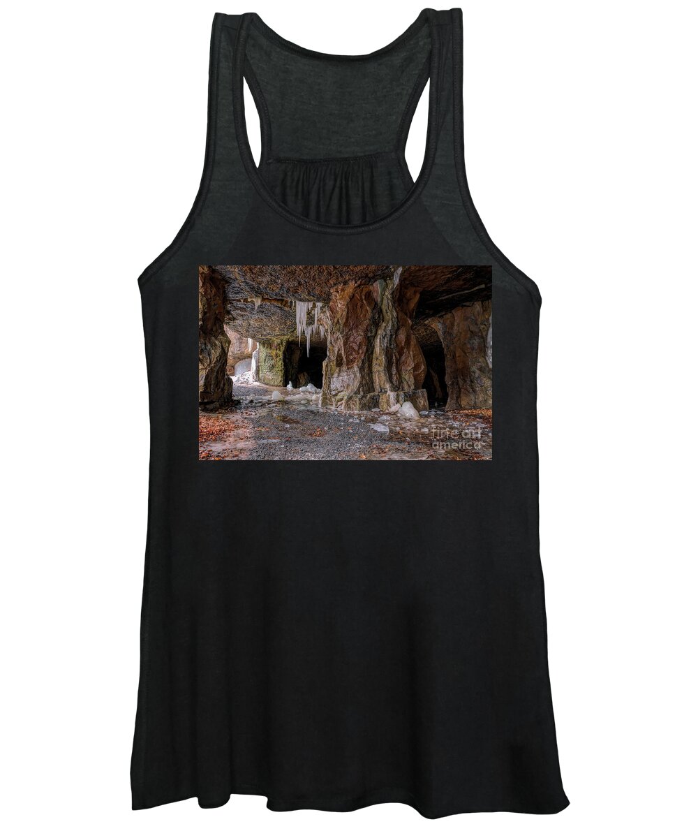 Widow Jane Mine Women's Tank Top featuring the photograph Obstacles by Rick Kuperberg Sr