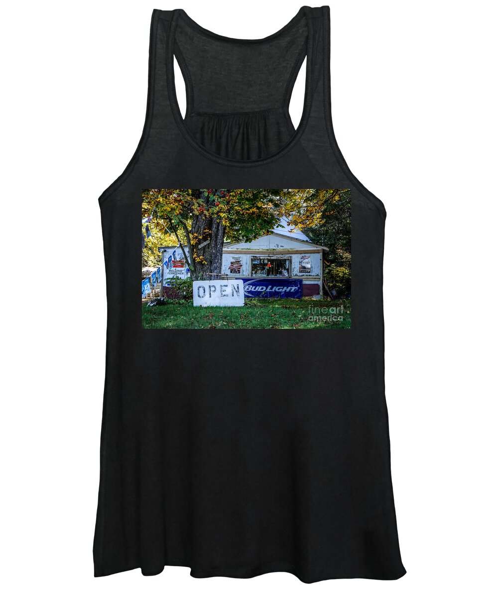 Open Women's Tank Top featuring the photograph Open or Closed by Grace Grogan