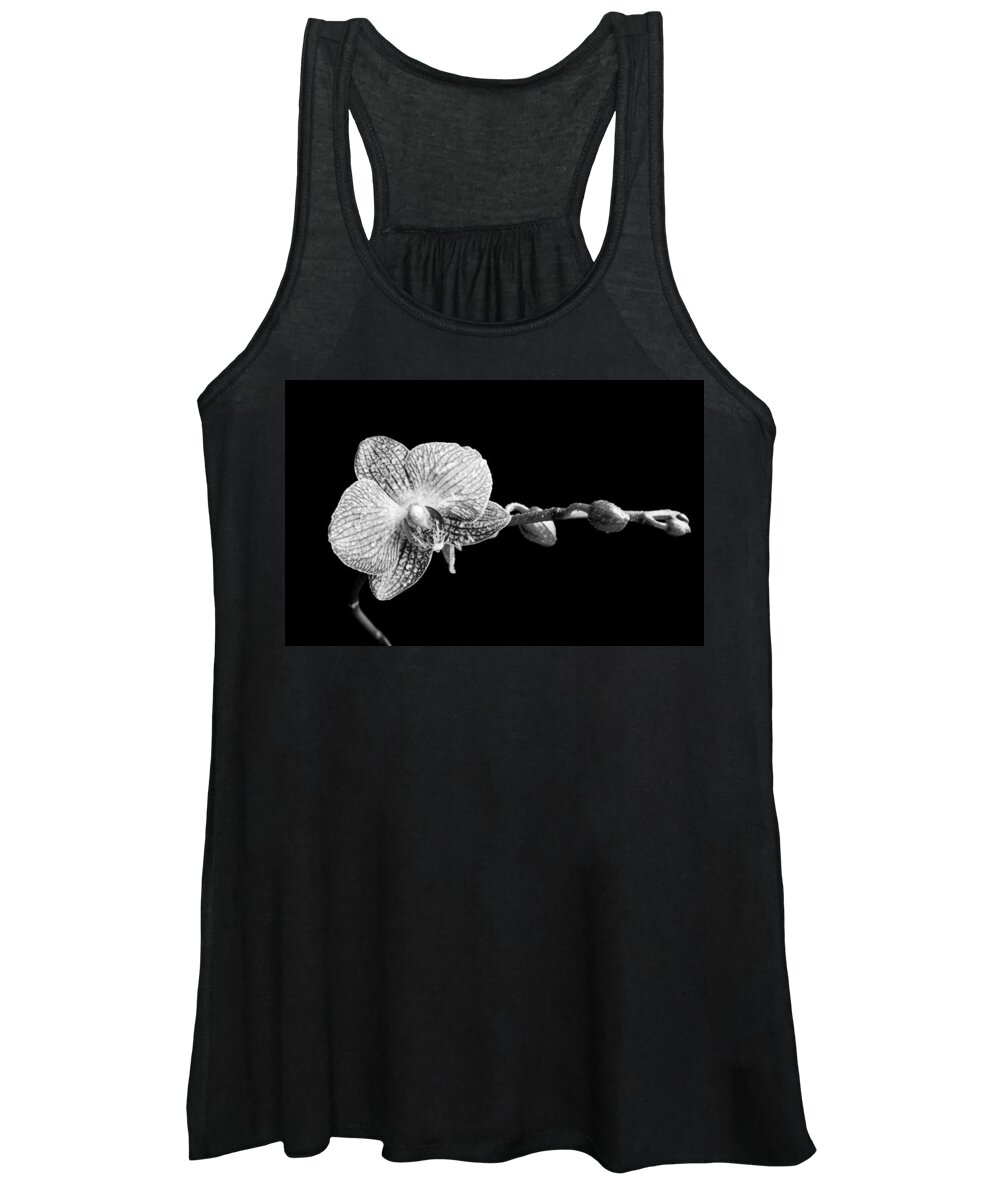 Orchid Women's Tank Top featuring the photograph Orchid Phalaenopsis flower by Michalakis Ppalis