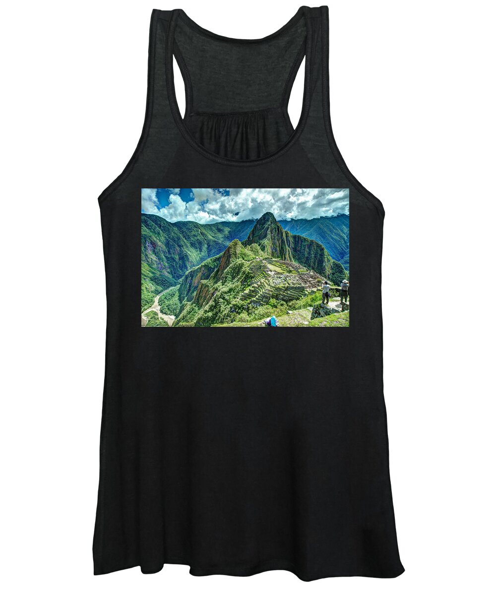 Landscape Women's Tank Top featuring the photograph Palace in the Sky by Richard Gehlbach