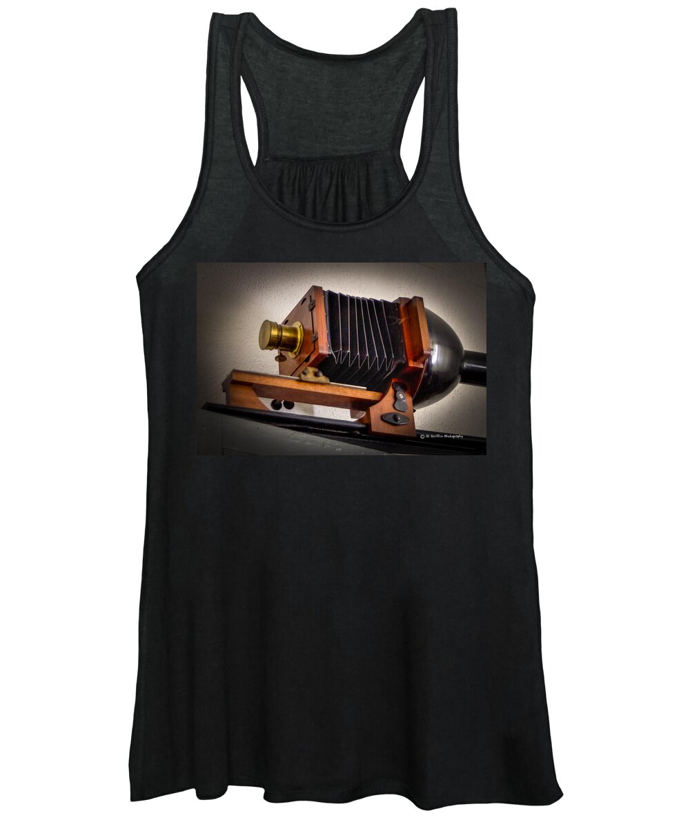 Antique Women's Tank Top featuring the photograph Projector by Al Griffin