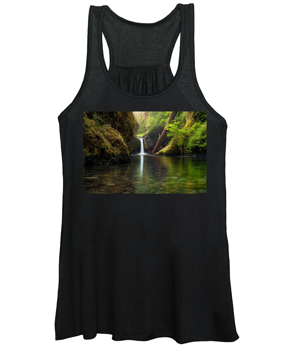 Punch Bowl Women's Tank Top featuring the photograph Punch Bowl Falls by Andrew Kumler