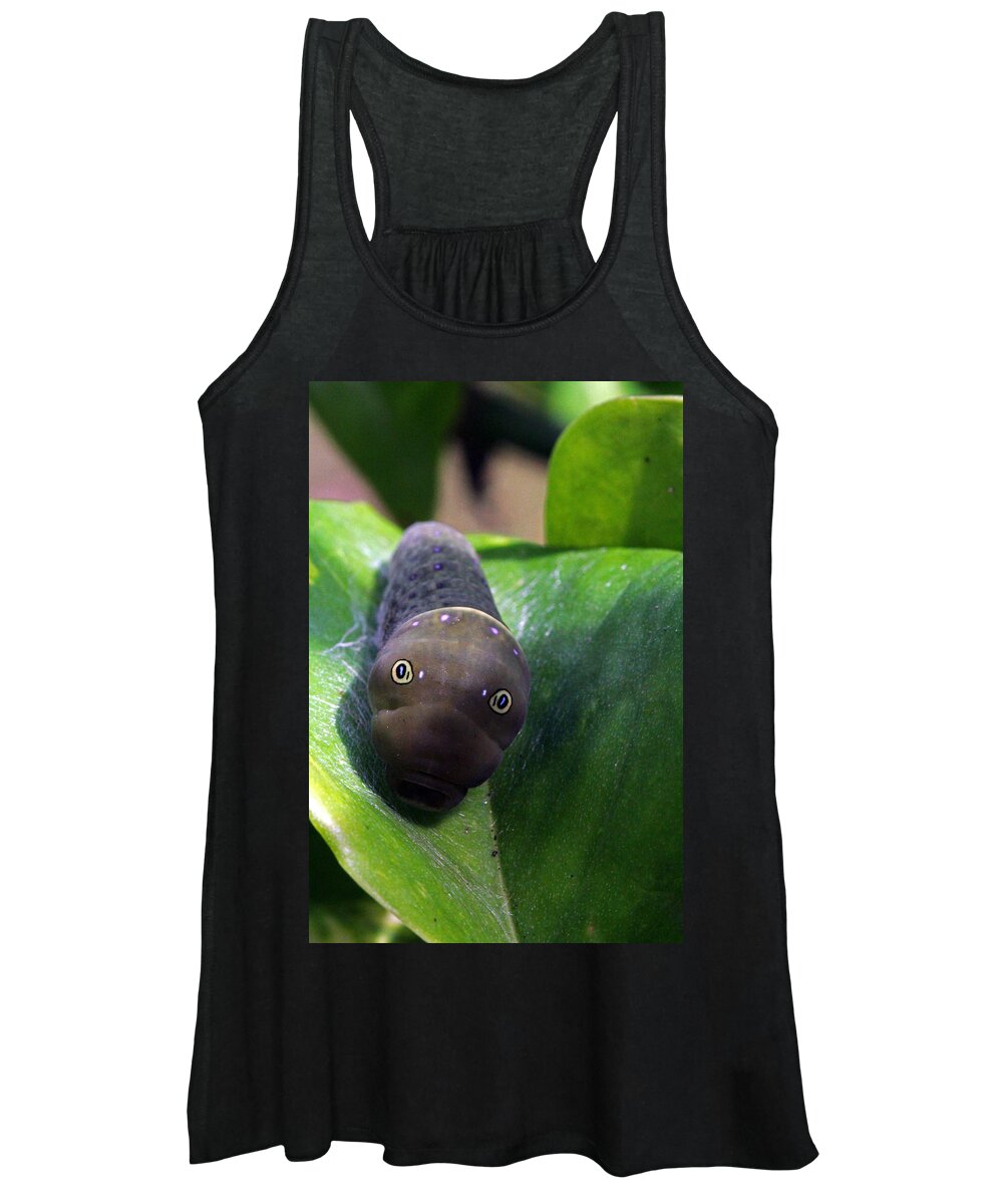 Insects Women's Tank Top featuring the photograph Purple Polkadots by Jennifer Robin