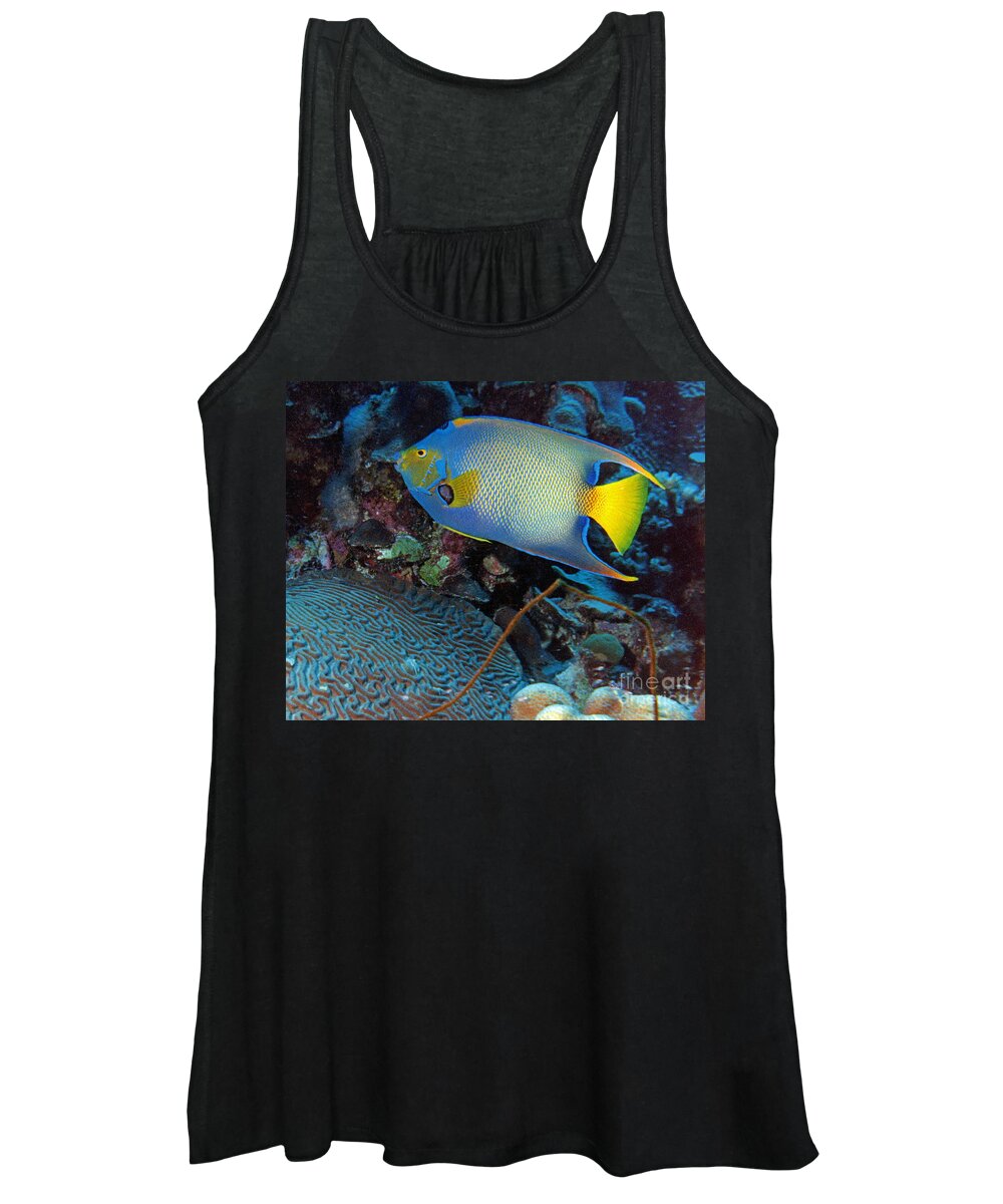 Queen Women's Tank Top featuring the photograph Queen Angel by Bob Hislop