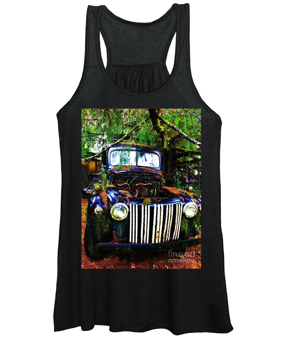 Trucks Women's Tank Top featuring the photograph Ready for Restoration by Merle Grenz