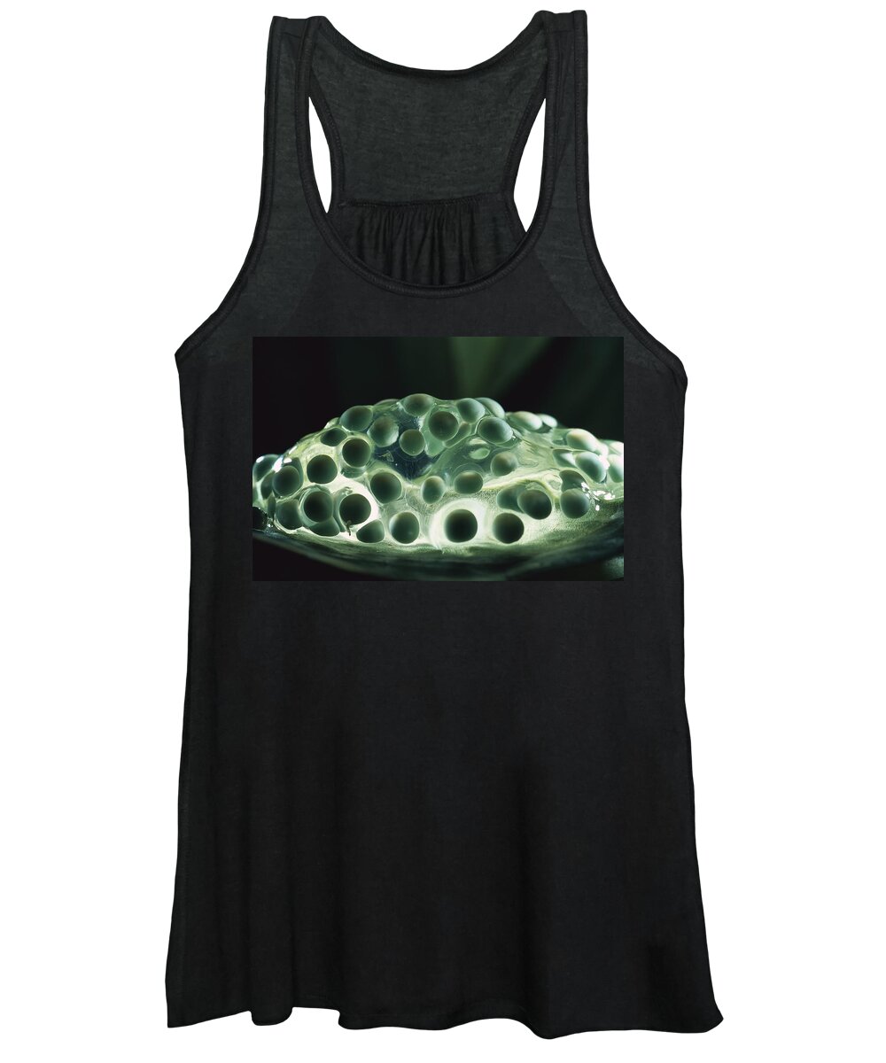 Feb0514 Women's Tank Top featuring the photograph Red-eyed Tree Frog Eggs by Heidi & Hans-Juergen Koch