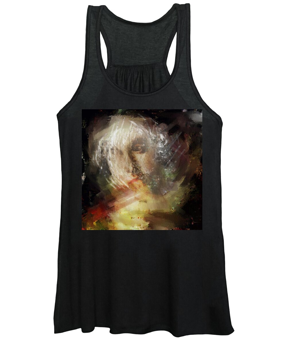 Salome Women's Tank Top featuring the mixed media Salome by BFA Prints