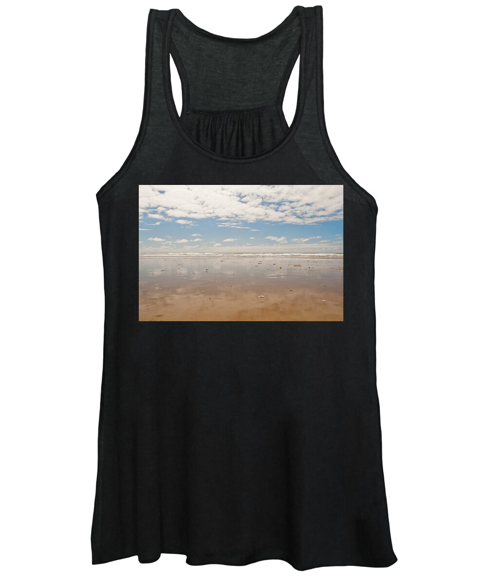 Ocean Women's Tank Top featuring the photograph Sea and Sky by Lisa Chorny