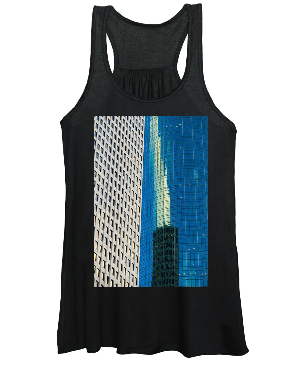 Architecture Women's Tank Top featuring the photograph Side by Side by Raul Rodriguez